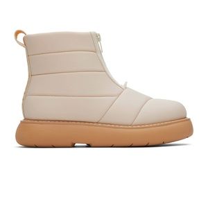 Toms Women's Natural Repreve Mallow Puffer Boots